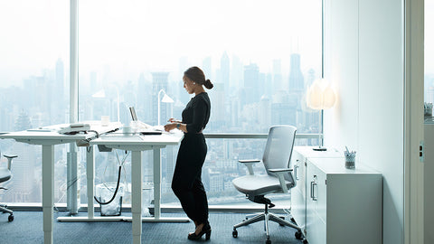 Use a standing desk